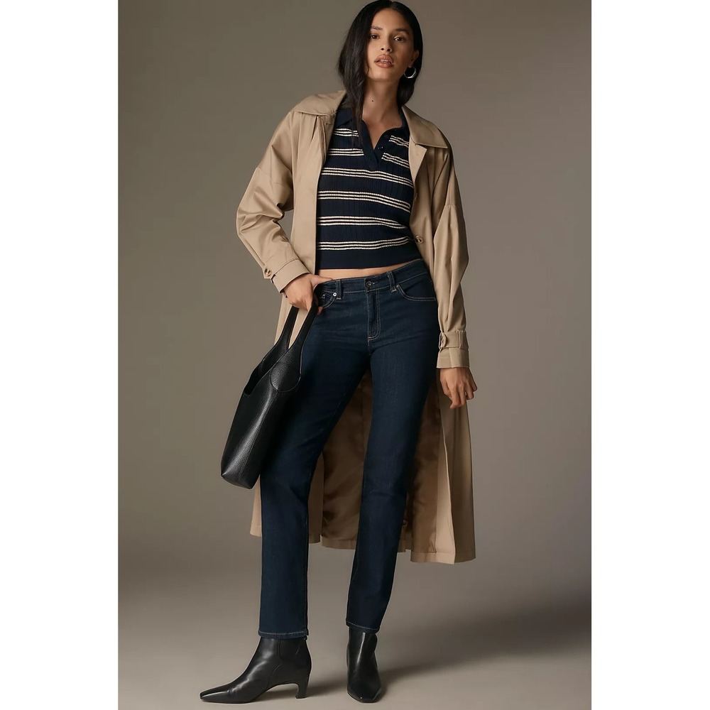 AG‎ Adriano Goldschmied Sandra Low Rise Straight Jeans Indigo 29